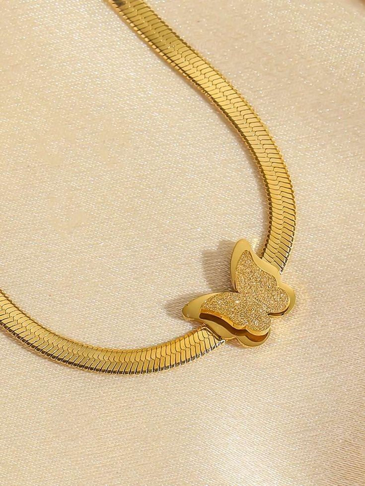 Vintage Butterfly Necklace