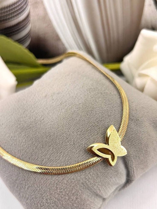 Vintage Butterfly Necklace